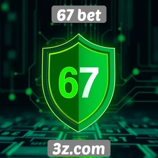 Plataforma 67 bet investe em segurança digital