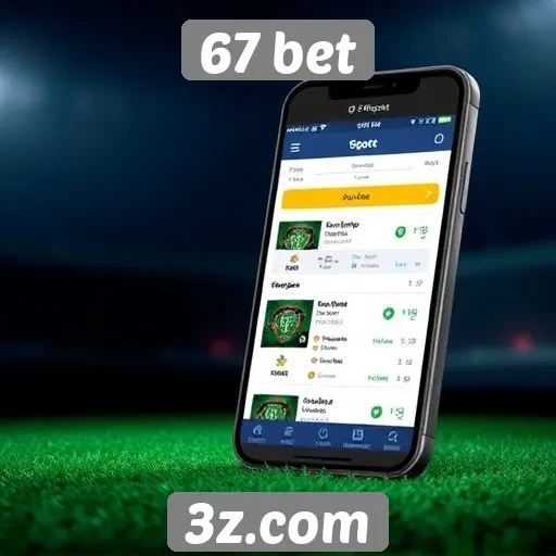 Acesso mobile no 67 bet proporciona comodidade aos usuários