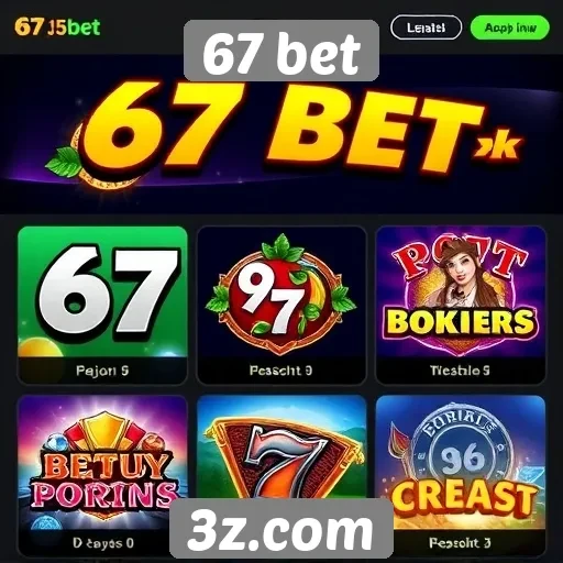 Jogos populares em 67 bet atraem novos usuários